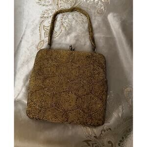 Delill Handmade Vintage Beaded Purse